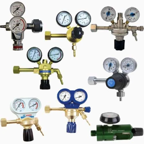 Tüp Oksijen Regülatörü (Çelik tüp, Aliminyum tüp regülatör çeşitleri)